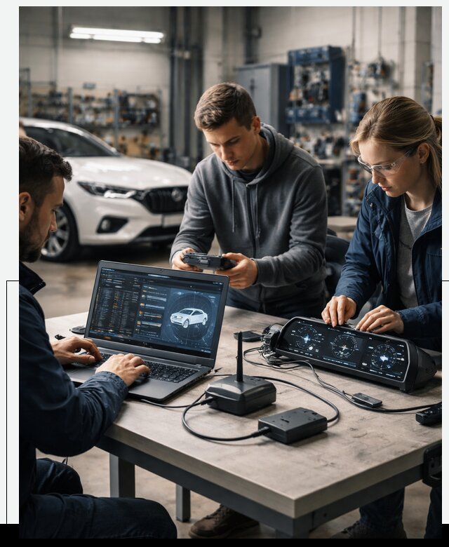 Разработка Connected Car и ПО для автопрома в Урае