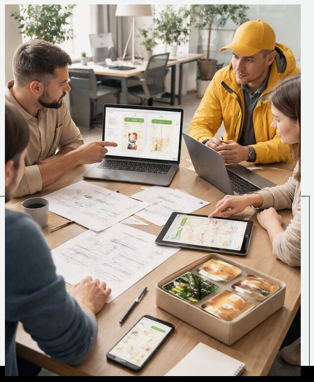 Разработка агрегатора доставки еды в Урае от 15632 р., АвикейУрй