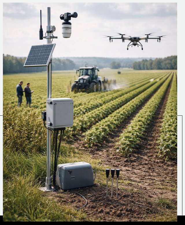 Разработка IoT мониторинга полей в Урае от 8858 р. | АвикейУрй